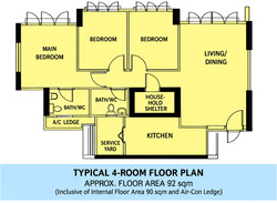 Blk 463B Sembawang Riverlodge (Sembawang), HDB 4 Rooms #615795111